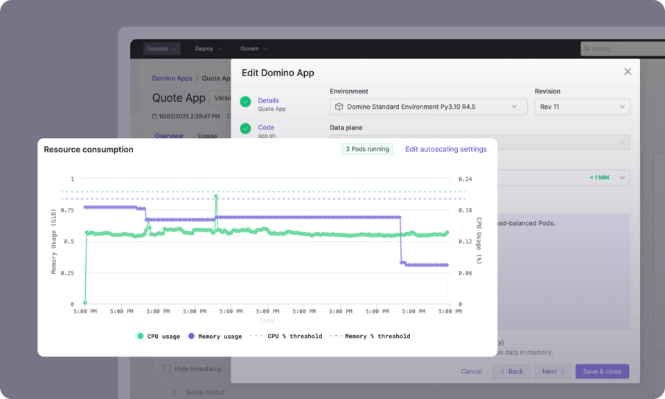 Applications that scale intelligently
