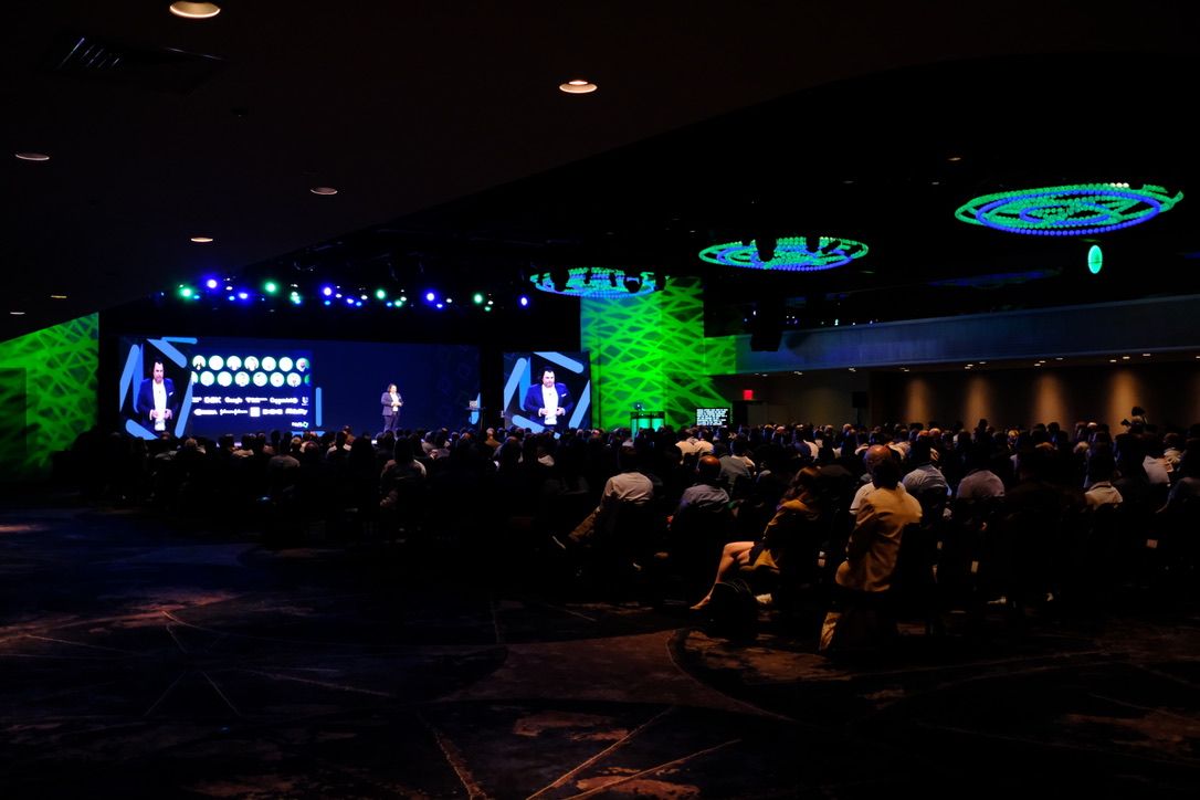 Image of Rev4 conference keynote session