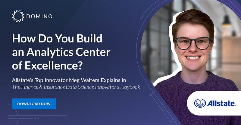 Meg Walters, Allstate in the Finance and Insurance Data Science Innovators Playbook
