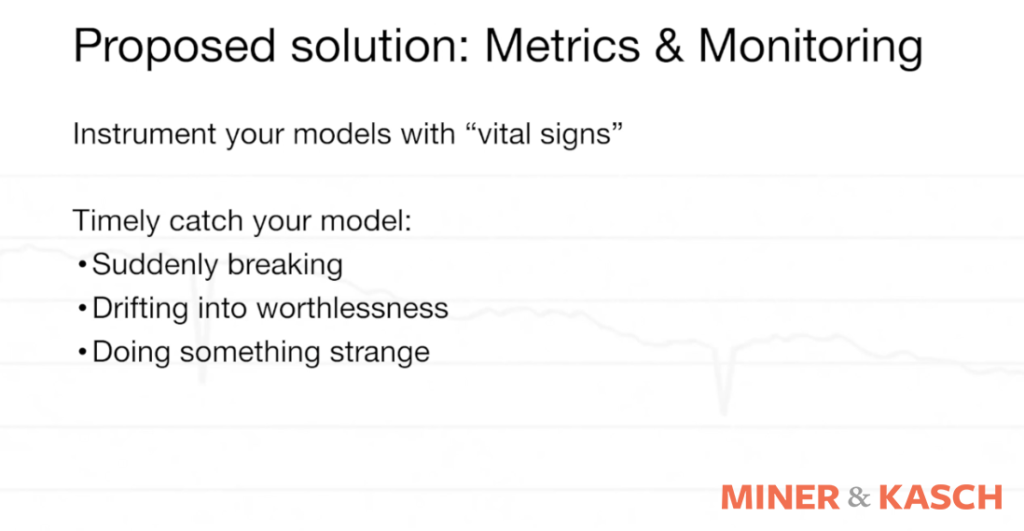 Proposed solutions: Metrics & Monitoring