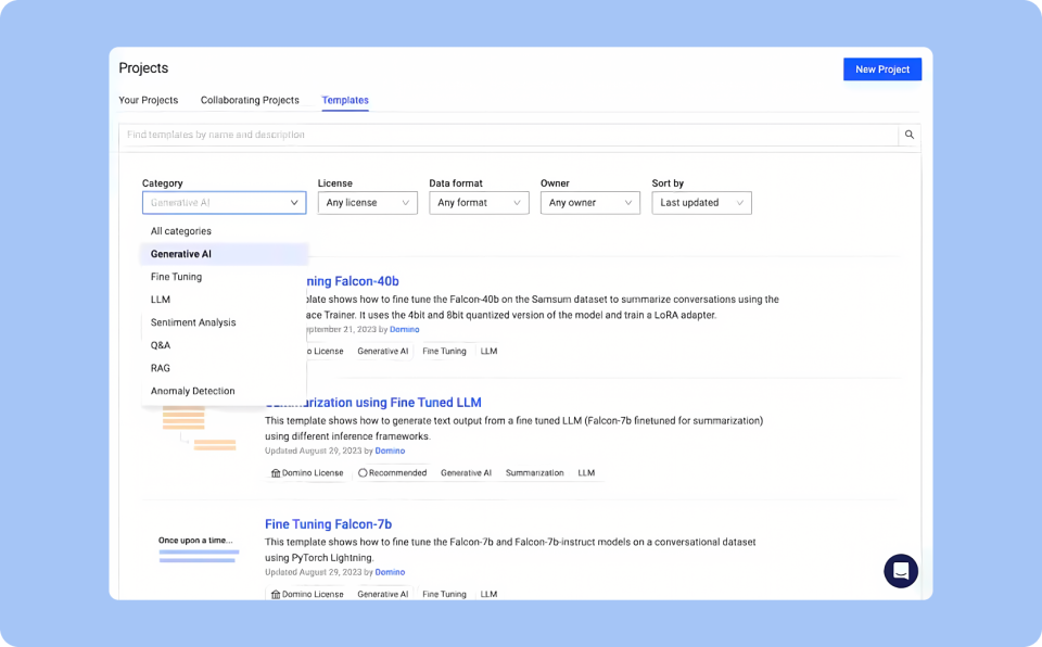 Discover and resuse AI assets