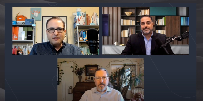 A screenshot of the smarter savings in genai webinar