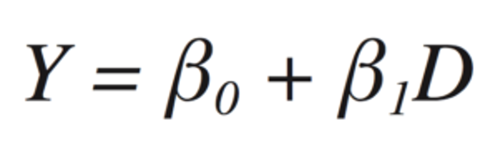 regression model formula