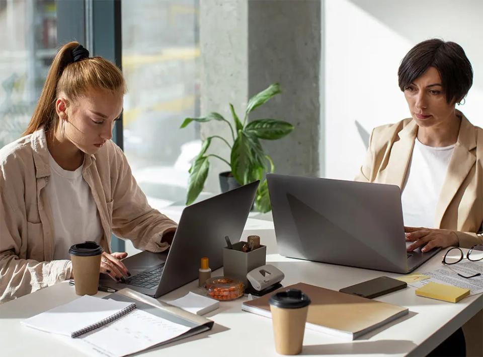 Freedom, efficiency and control diagram