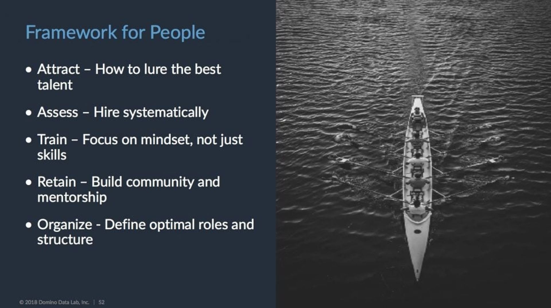 Framework for Managing Data Science Professionals