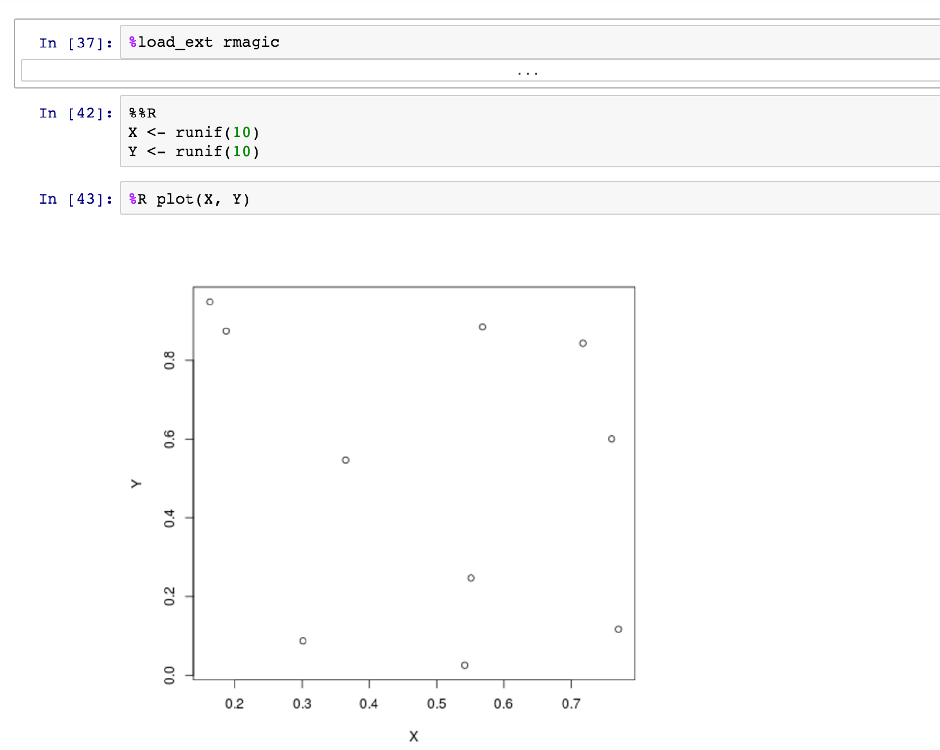 language mixing in a notebook