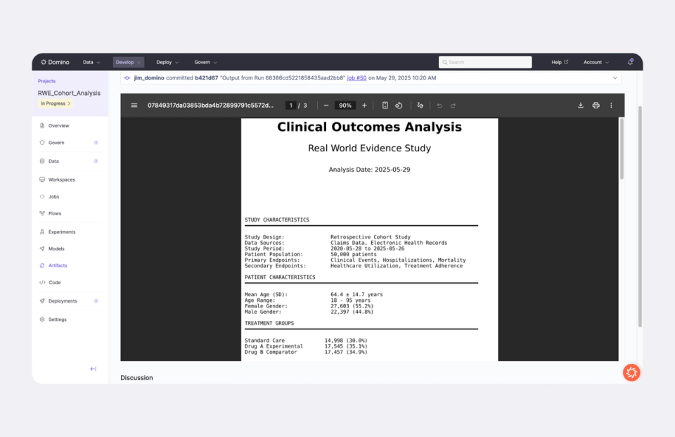 Built in compliance dashboard