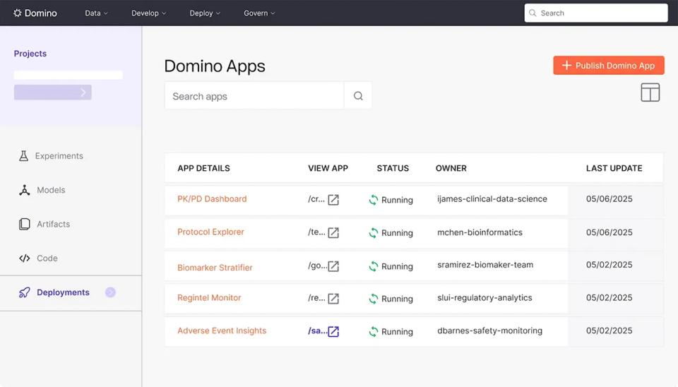Run multiple apps in one project