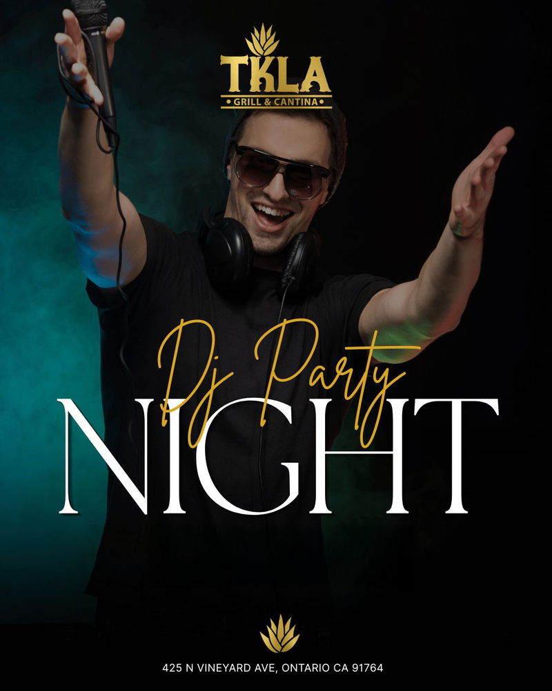 Live DJ Friday To Sunday