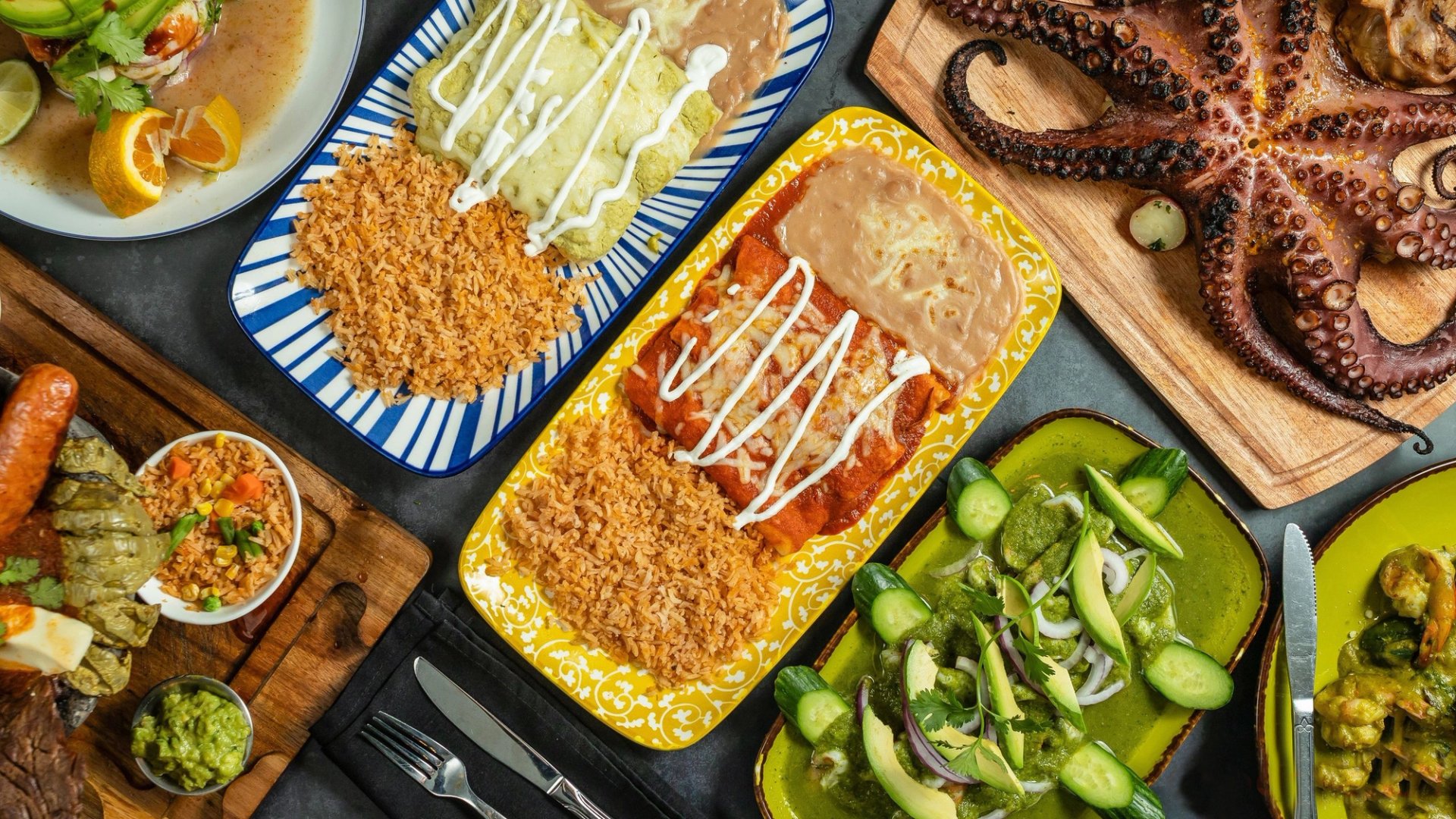 TKLA Grill & Cantina menu