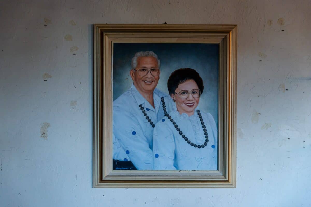 Portrait of Abraham and Candace Keliinui