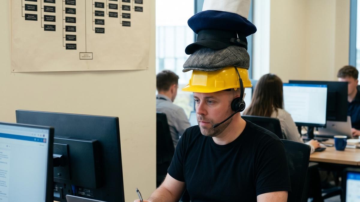 The roles are blurring faster than the systems that manage them