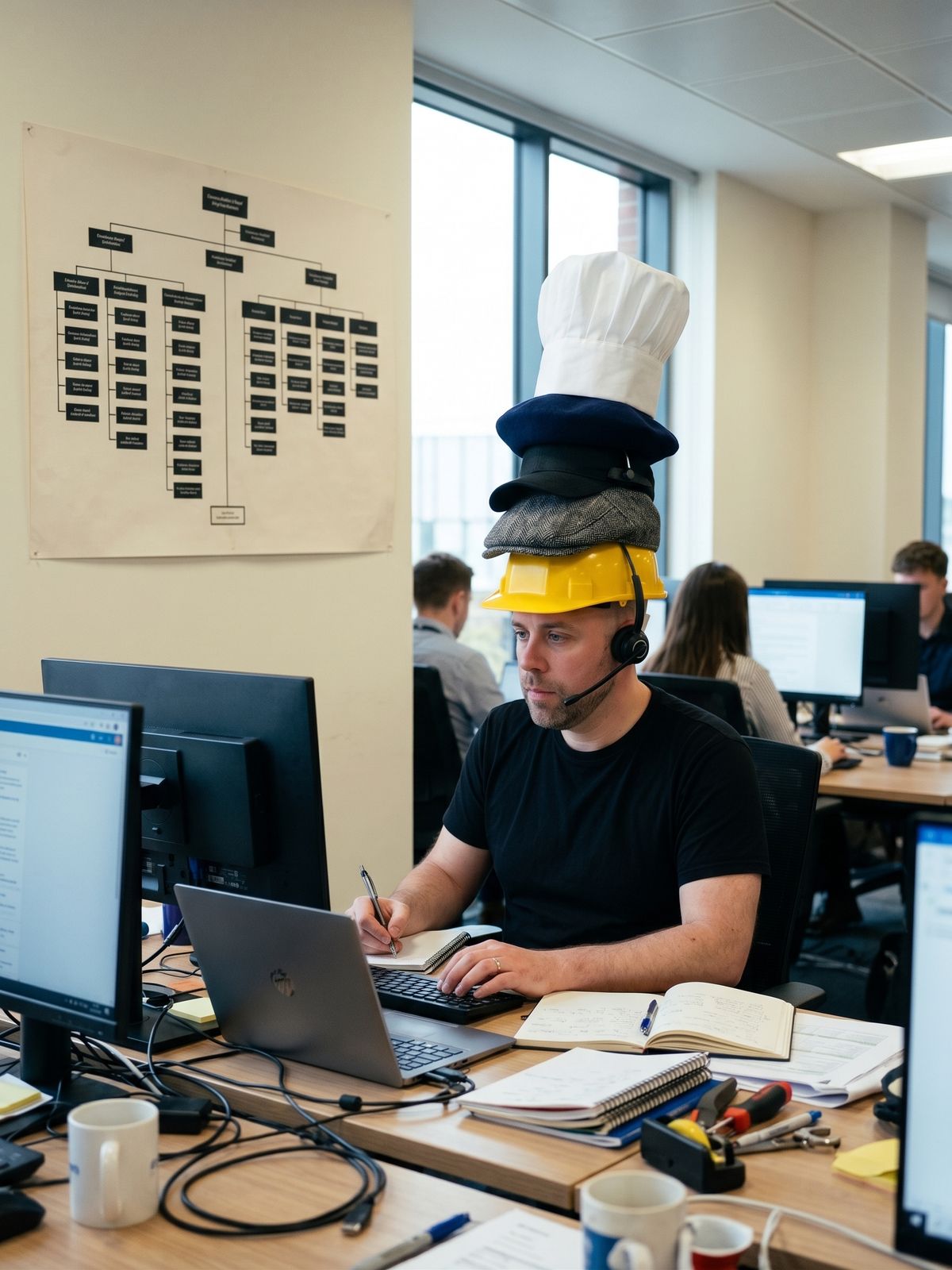 The roles are blurring faster than the systems that manage them