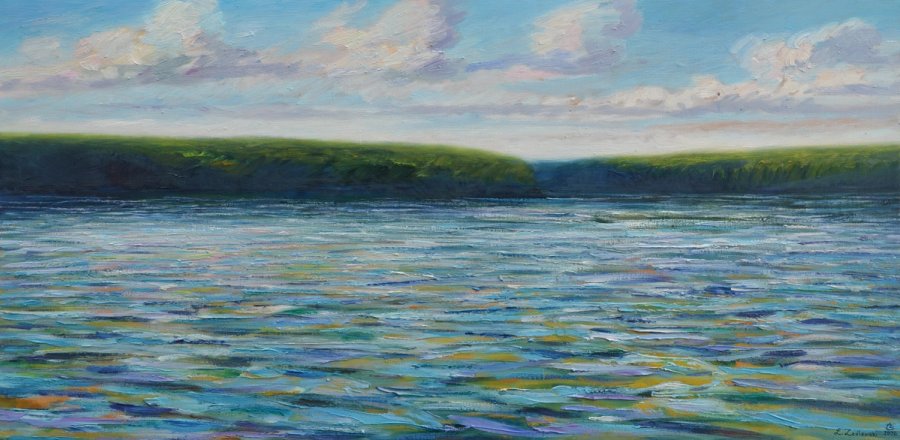Jezioro Pluszne, 70x140cm, 2026