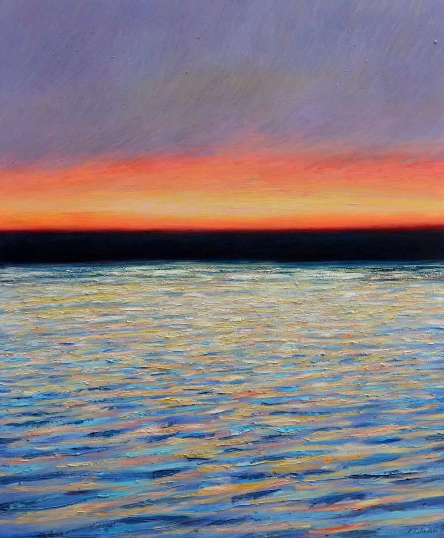 XIV Krzywe 130x110cm 2023