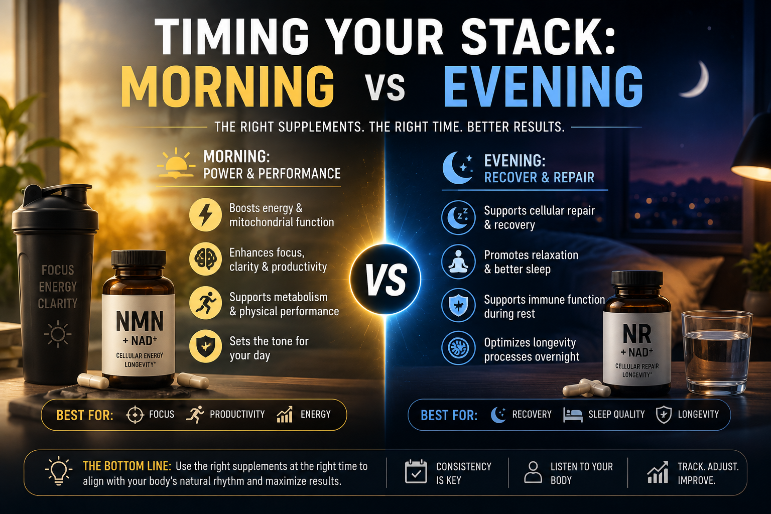 NMN vs NR: what the research actually says