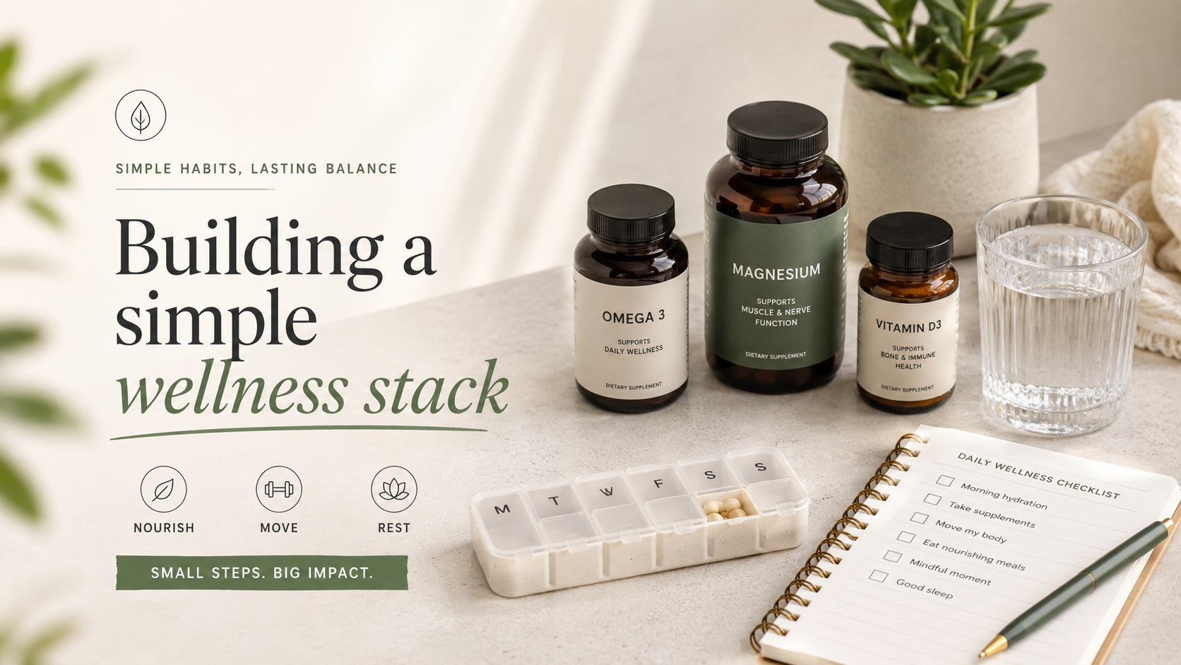 Building a simple wellness stack