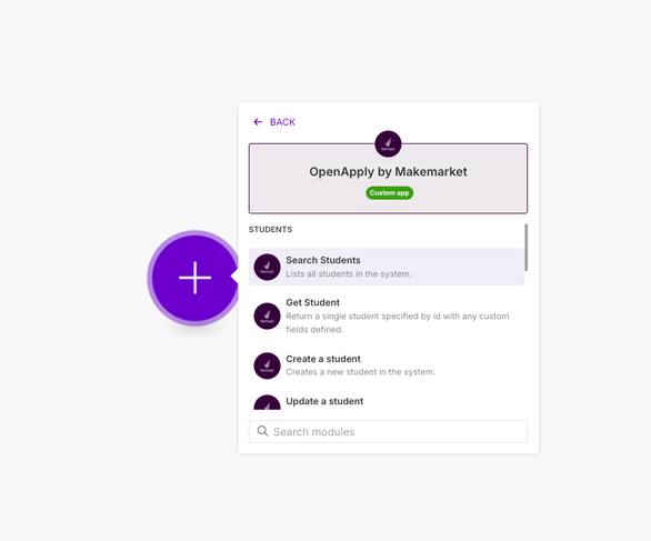 OpenApply screenshot 2