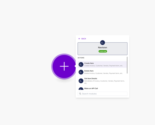 Navision screenshot 2