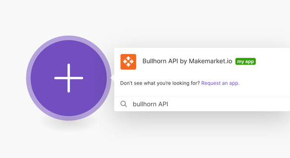 Bullhorn API screenshot 1