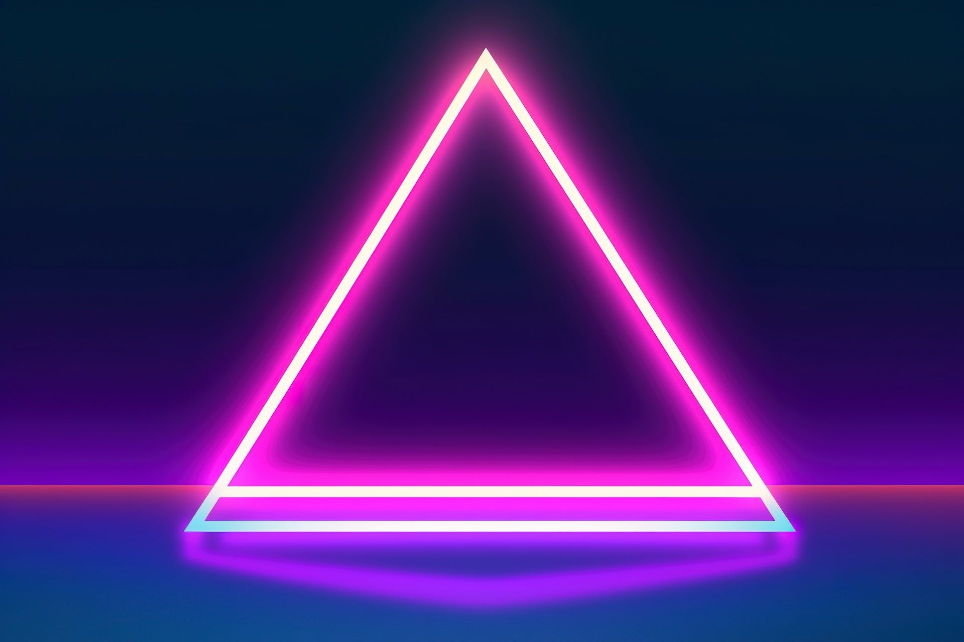 LED Lightbox triangle