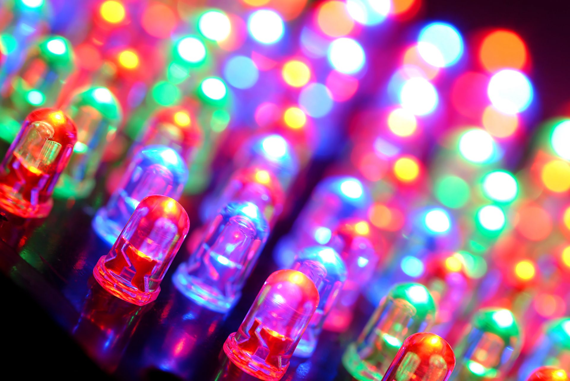 Coloured LEDs