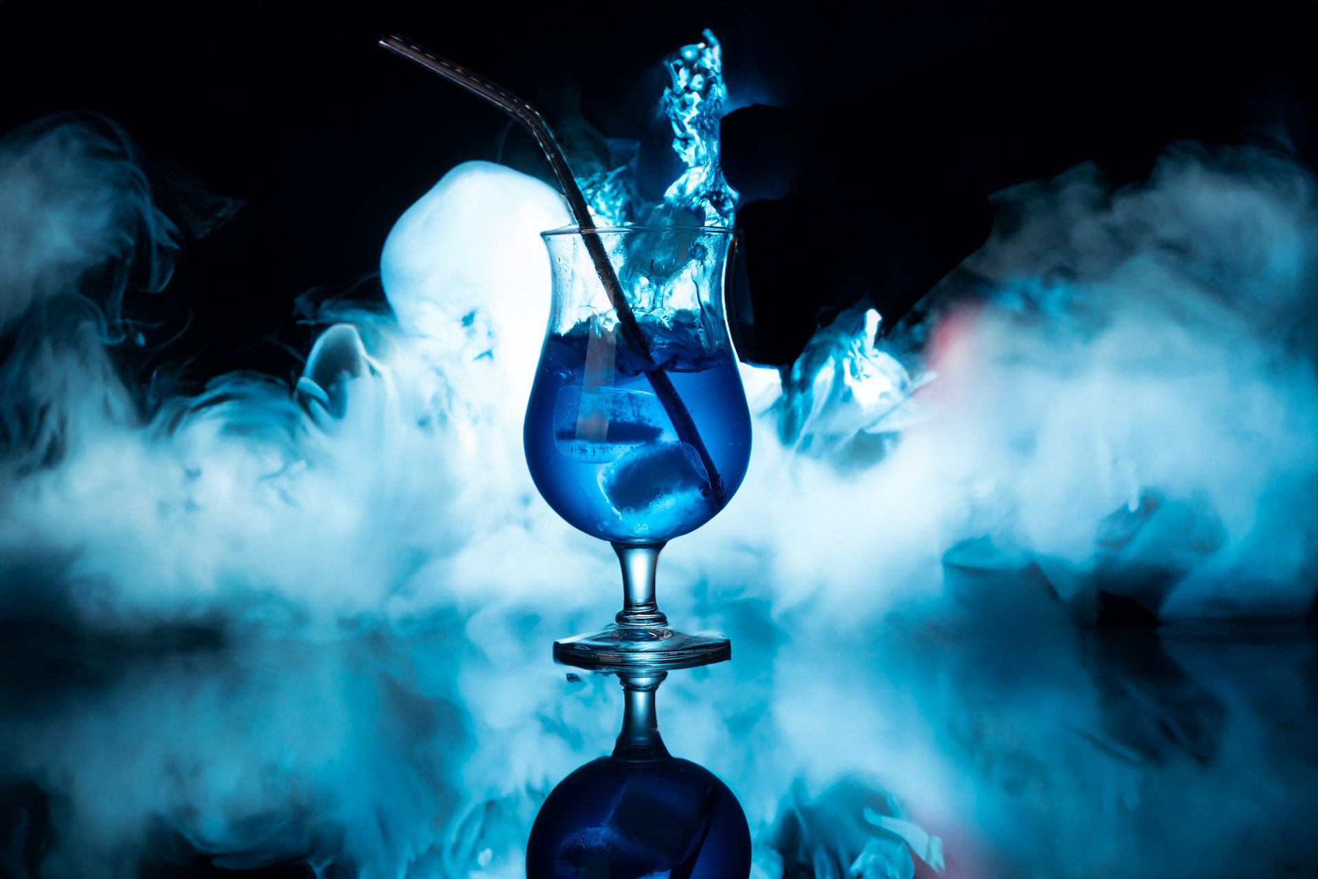 ED Lighting with a cocktail glass