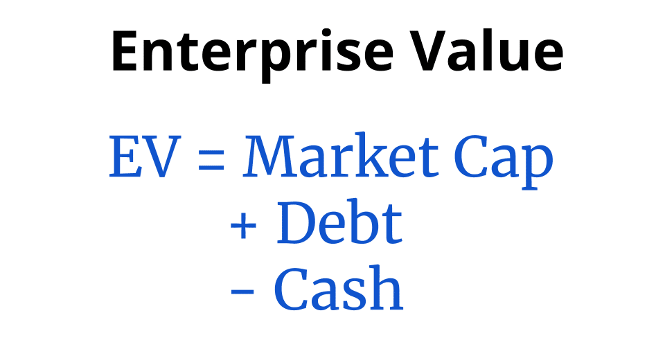 Enterprise value formula