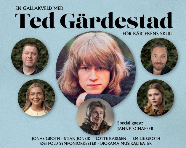 Bilde fra konserten «Ted Gärdestad»