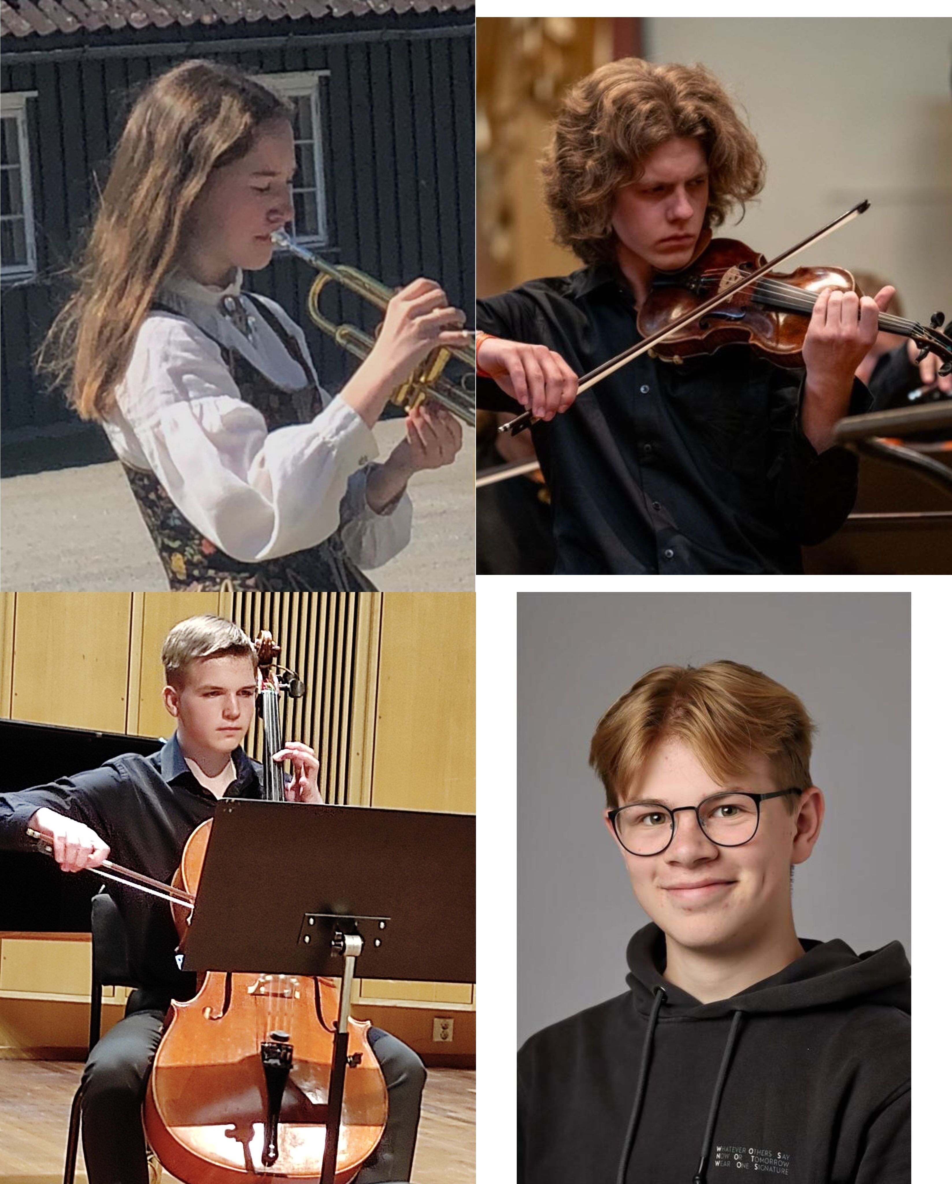 Bilde fra konserten «Unge talenter 2024»