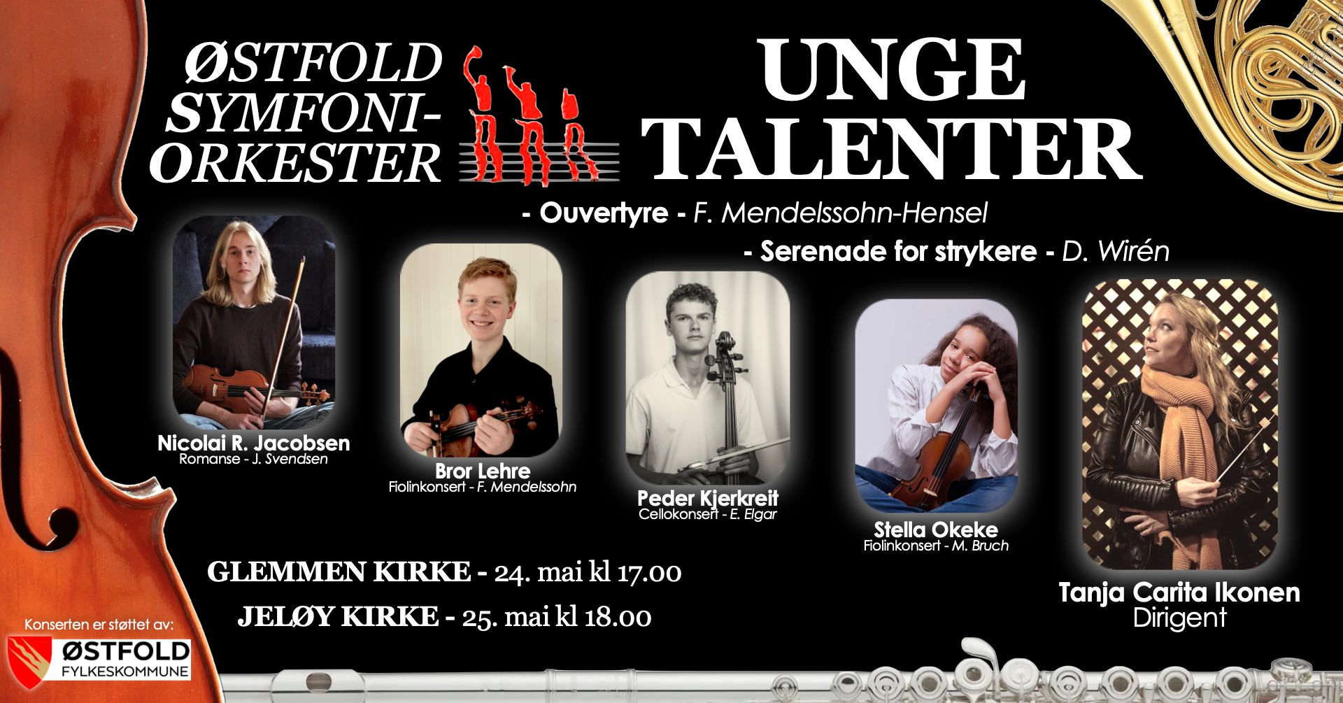 Bilde fra konserten «Unge Talenter 2025»
