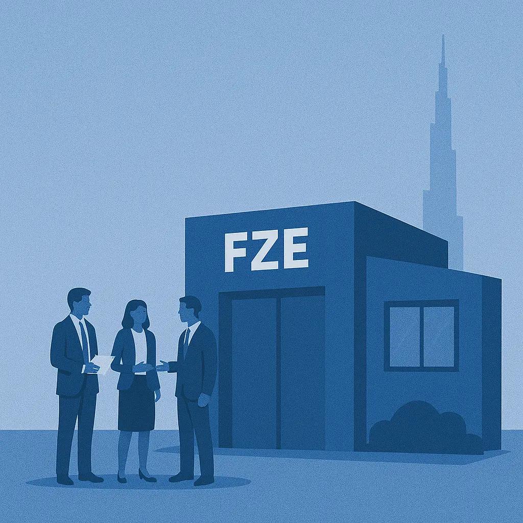 شركات المناطق الحرة (FZE) في دبي