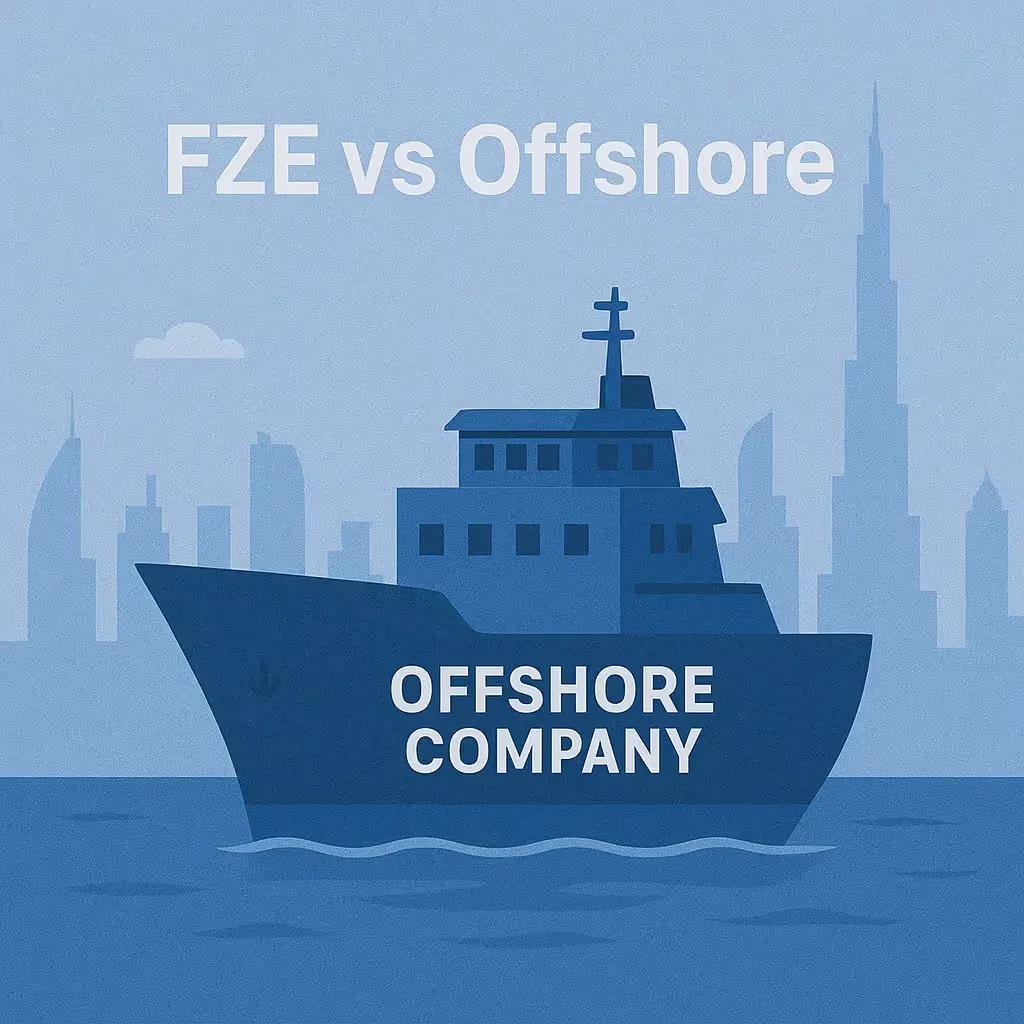 Freezone (FZE) et offshore : Laquelle choisir ?