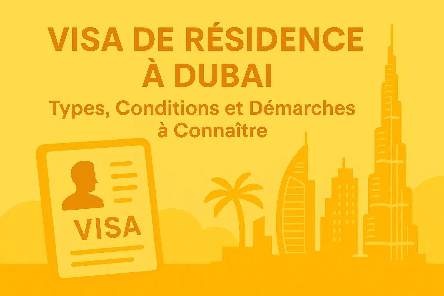 visa de residence à dubai