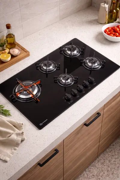 Cooktop Preto Tramontina Modelo 2