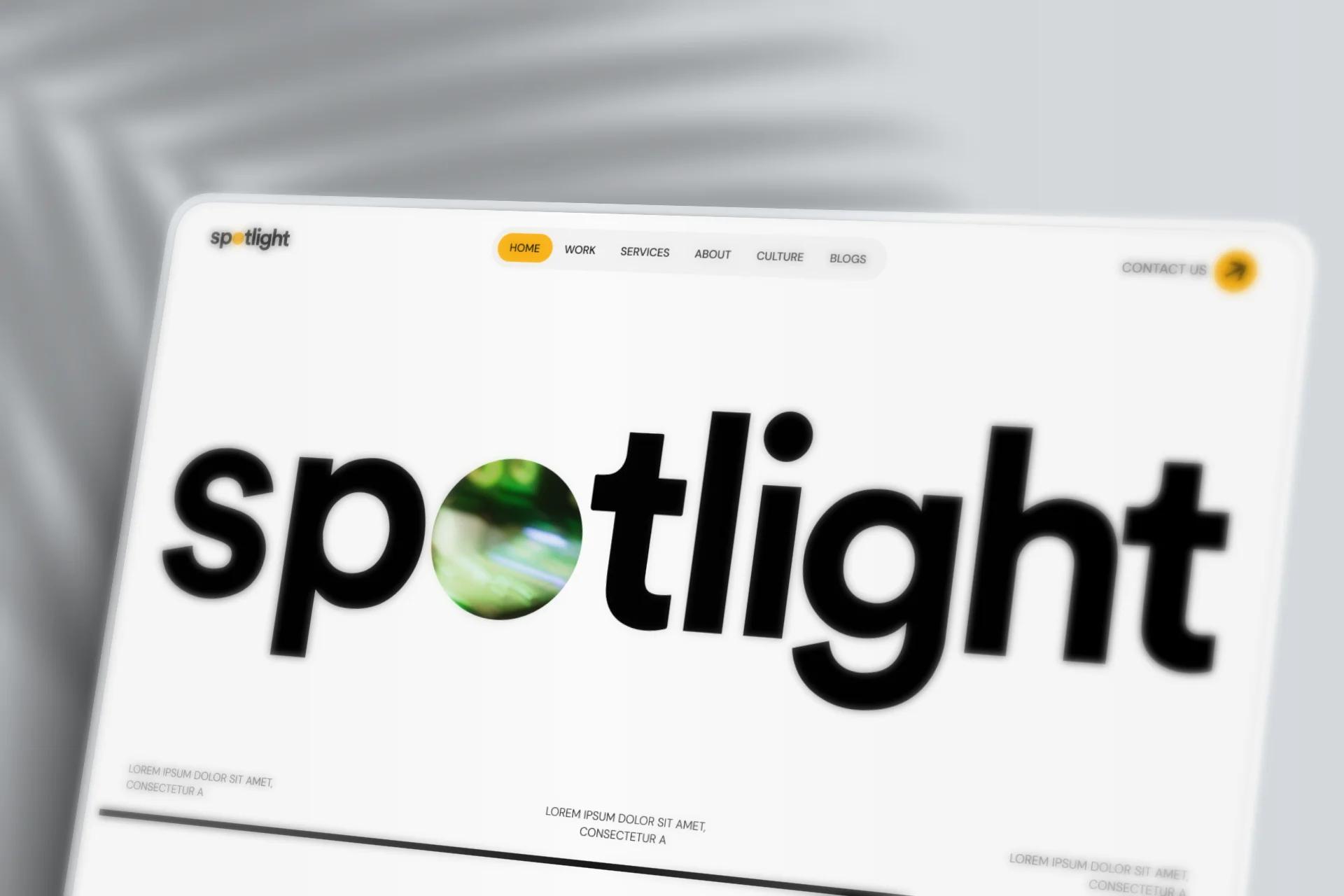 Spotlight Communications & Marketing Website