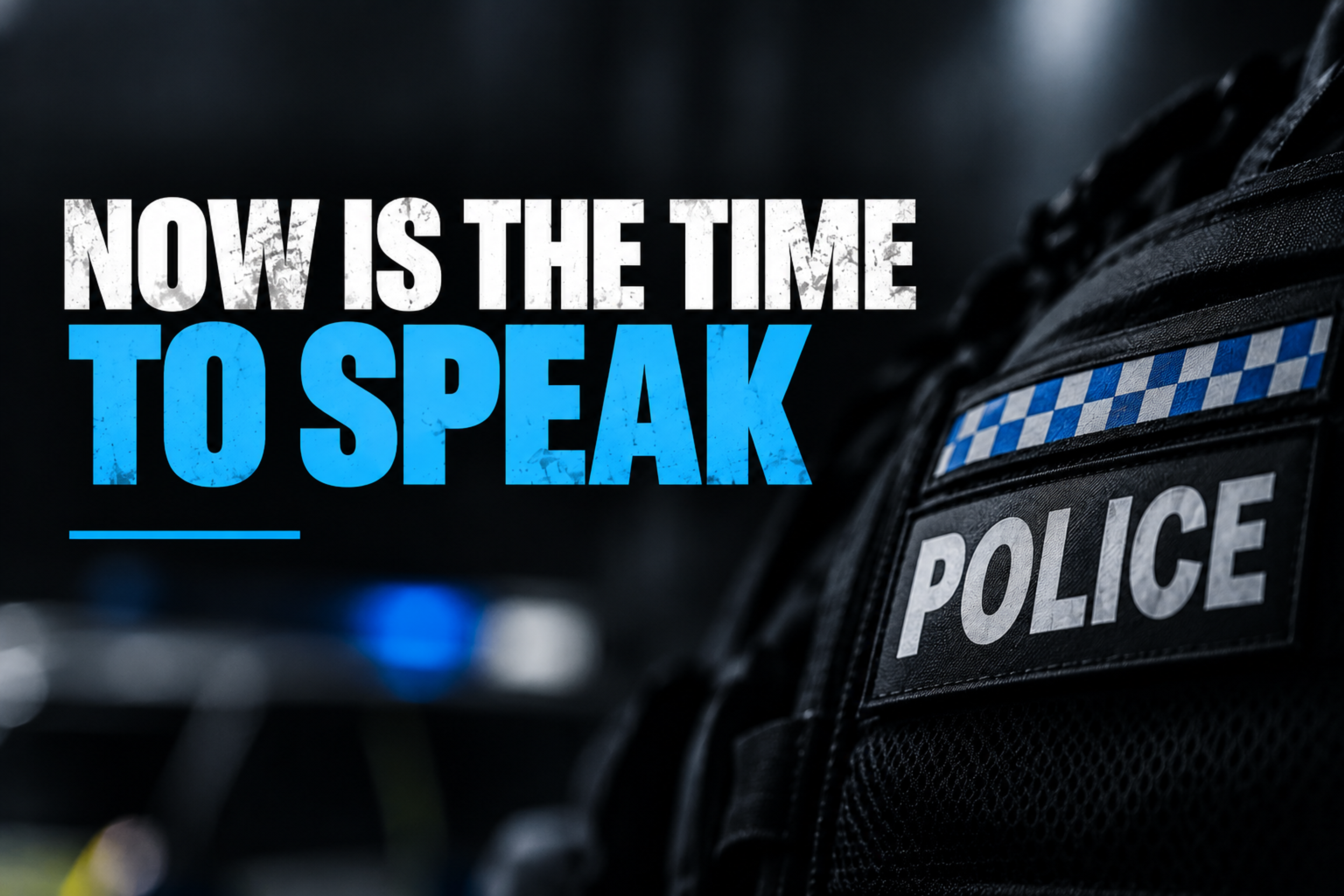 Now is the time to speak