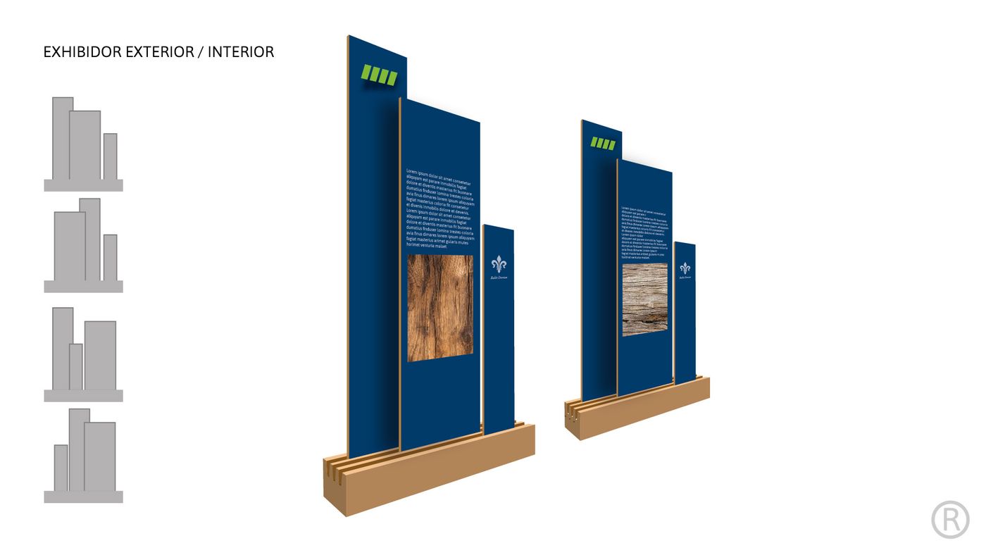 Inspiración - Exhibidor - Exterior/Interior