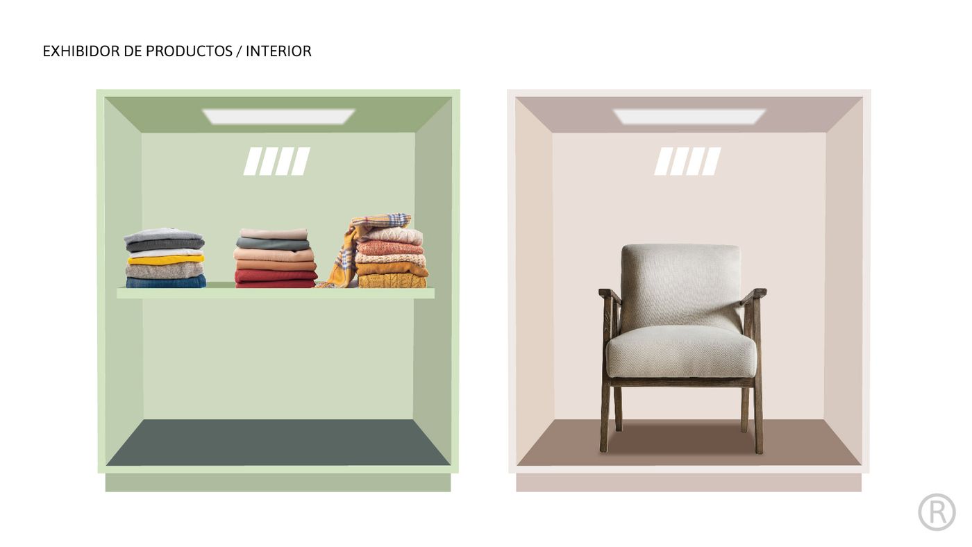 Inspiración - Exhibidor - Interior