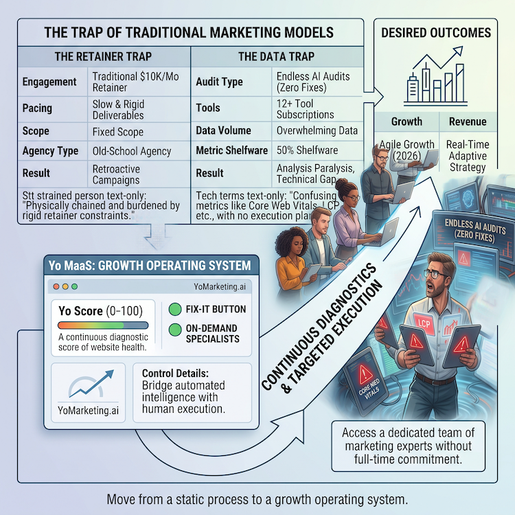 Move from a static process ot a growth operation system