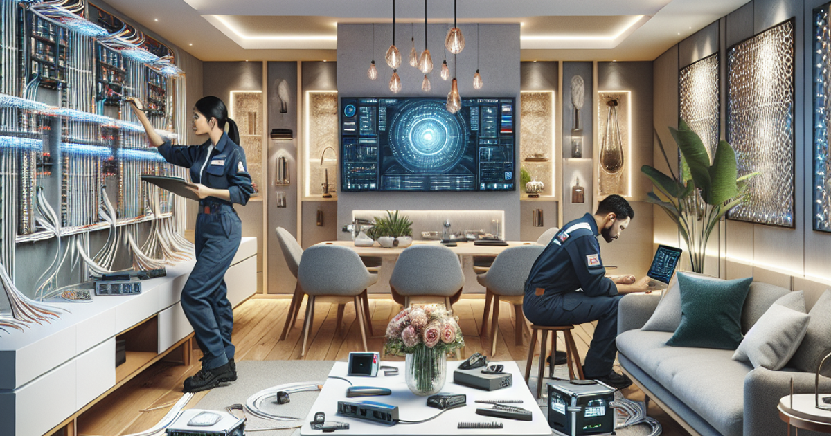 Property Cabling Structured Cabling Ensures Smart Home Efficiency