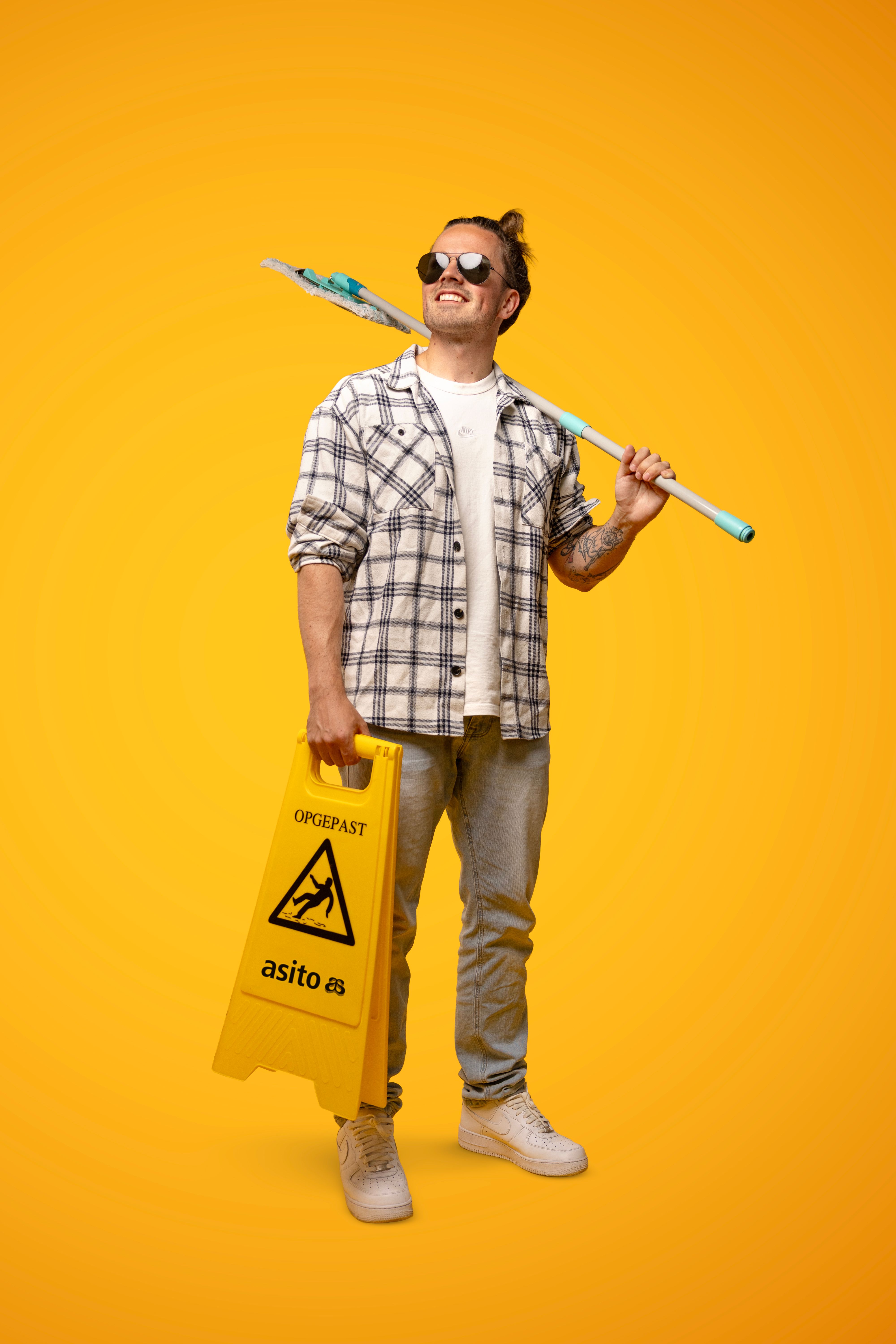 Asito medewerker klaar voor werk