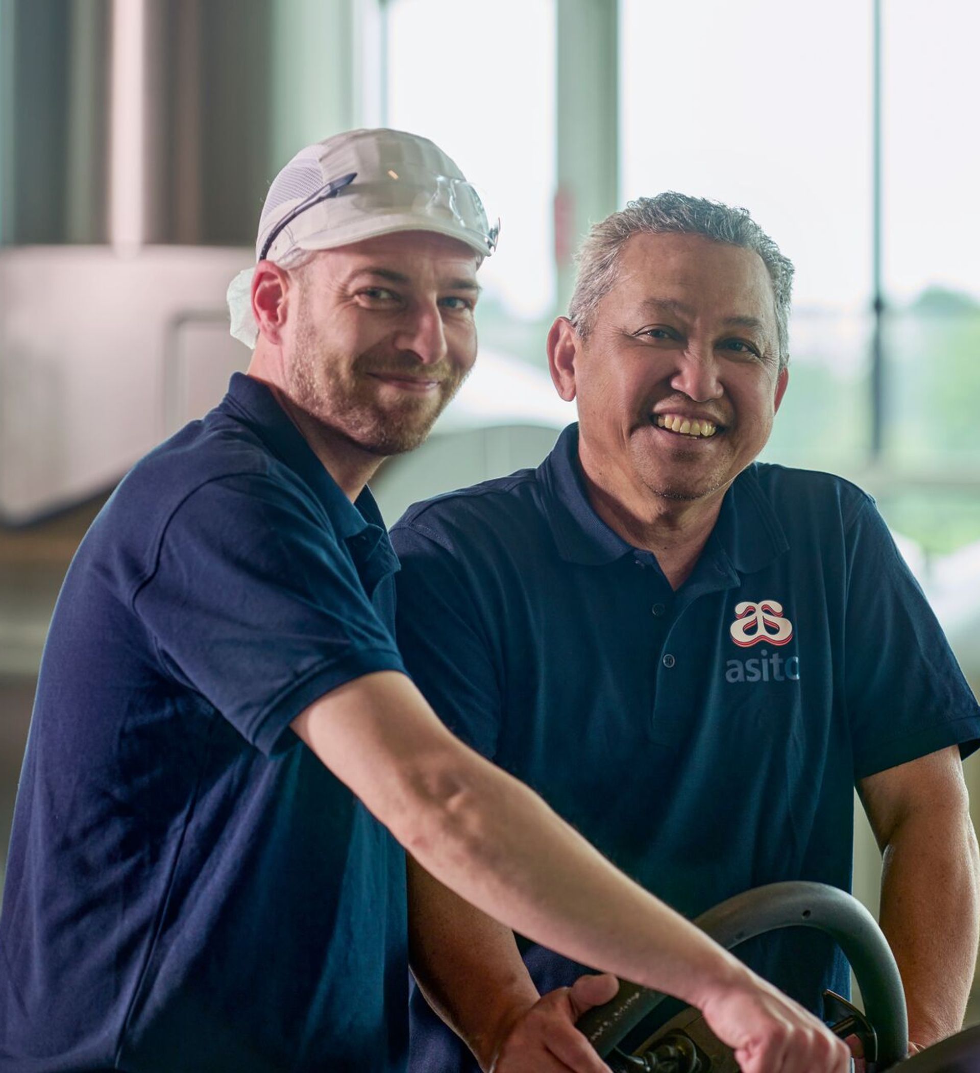 Mark & Bertil, schoonmakers bij Grolsch