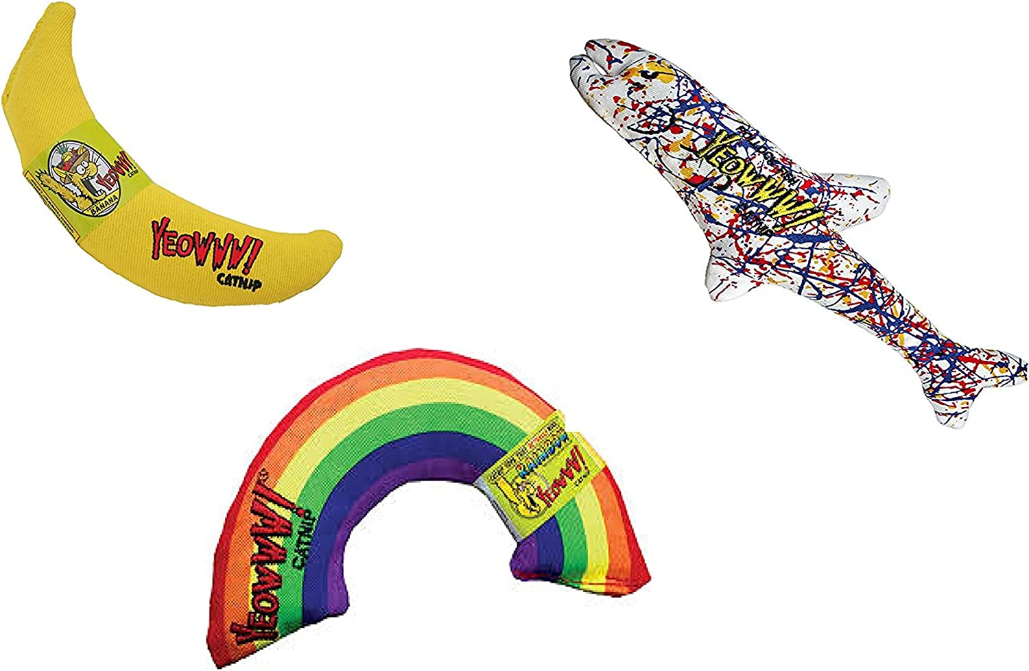 Yeowww! Organic Catnip 3-Toy Variety Pack with Rainbow, Banana, and Pollock​​​​‌﻿‍﻿​‍​‍‌‍﻿﻿‌﻿​‍‌‍‍‌‌‍‌﻿‌‍‍‌‌‍﻿‍​‍​‍​﻿‍‍​‍​‍‌﻿​﻿‌‍​‌‌‍﻿‍‌‍‍‌‌﻿‌​‌﻿‍‌​‍﻿‍‌‍‍‌‌‍﻿﻿​‍​‍​‍﻿​​‍​‍‌‍‍​‌﻿​‍‌‍‌‌‌‍‌‍​‍​‍​﻿‍‍​‍​‍‌‍‍​‌﻿‌​‌﻿‌​‌﻿​​‌﻿​﻿​﻿‍‍​‍﻿﻿​‍﻿﻿‌‍‌﻿‌‍‌‌‌‍﻿‍‌‍‍‌‌‍‌‌‌﻿​‍‌‍‌‌‌‍﻿‌‌‍‍‌‌﻿‍​​‍﻿‌‌﻿​﻿‌﻿‌​‌﻿‌‌‌‍‌​‌‍‍‌‌‍﻿﻿​‍﻿‍‌﻿‌‍‌‍‌‌‌﻿​‍‌‍​﻿‌‍‌‌‌‍﻿​​‍﻿‍‌‍​‌‌﻿​​‌﻿​​​‍﻿﻿‌‍‍‌‌‍﻿‍‌﻿‌​‌‍‌‌‌‍﻿‍‌﻿‌​​‍﻿﻿‌‍‌‌‌‍‌​‌‍‍‌‌﻿‌​​‍﻿﻿‌‍﻿‌‌‍﻿﻿‌‍‌​‌‍‌‌​﻿﻿‌‌﻿​​‌﻿​‍‌‍‌‌‌﻿​﻿‌‍‌‌‌‍﻿‍‌﻿‌​‌‍​‌‌﻿‌​‌‍‍‌‌‍﻿﻿‌‍﻿‍​﻿‍﻿‌‍‍‌‌‍‌​​﻿﻿‌​﻿​‌​﻿​‍​﻿‍‌​﻿‌​‌‍‌​‌‍‌​‌‍‌‍‌‍‌‌​‍﻿‌​﻿​﻿​﻿‌‍​﻿‌‌‌‍​‌​‍﻿‌​﻿‌​‌‍‌‍​﻿​‍‌‍​﻿​‍﻿‌‌‍​‍​﻿‌‌​﻿‌﻿​﻿​‌​‍﻿‌​﻿‍‌​﻿​​‌‍‌‍​﻿‍​‌‍‌‍​﻿‌﻿​﻿​‌​﻿‌‌‌‍​﻿​﻿​‍​﻿​‌​﻿​﻿​﻿‍﻿‌﻿‌​‌﻿‍‌‌﻿​​‌‍‌‌​﻿﻿‌‌﻿​​‌‍﻿﻿‌﻿​﻿‌﻿‌​​﻿‍﻿‌﻿​​‌‍​‌‌﻿‌​‌‍‍​​﻿﻿‌‌‍​‍‌‍﻿﻿‌‍‌​‌﻿‍‌​‍‌‌​﻿‌‌‌​​‍‌‌﻿﻿‌‍‍﻿‌‍‌‌‌﻿‍‌​‍‌‌​﻿​﻿‌​‌​​‍‌‌​﻿​﻿‌​‌​​‍‌‌​﻿​‍​﻿​‍​﻿‌​‌‍​‌‌‍​‌​﻿​​​﻿​‌​﻿​‍‌‍‌‍‌‍‌‍‌‍​﻿​﻿‍​‌‍​﻿​﻿​​​‍‌‌​﻿​‍​﻿​‍​‍‌‌​﻿‌‌‌​‌​​‍﻿‍‌‍​﻿‌‍​‌‌﻿​‍‌‍﻿﻿‌﻿‌‌‌﻿​﻿‌‍‌‌‌‍﻿​​‍‌‌​﻿‌‌‌​​‍‌‌﻿﻿‌‍‍﻿‌‍‌‌‌﻿‍‌​‍‌‌​﻿​﻿‌​‌​​‍‌‌​﻿​﻿‌​‌​​‍‌‌​﻿​‍​﻿​‍​﻿‌‍‌‍‌​​﻿‌​​﻿​‌​﻿​​‌‍‌‍​﻿‌﻿​﻿​‍‌‍‌‌‌‍‌‍​﻿​​​﻿​‍​‍‌‌​﻿​‍​﻿​‍​‍‌‌​﻿‌‌‌​‌​​‍﻿‍‌‍​﻿‌‍​‌‌﻿​​‌﻿‌​‌‍‍‌‌‍﻿﻿‌‍﻿‍​﻿﻿﻿‌‍​‍‌‍​‌‌﻿​﻿‌‍‌‌‌‌‌‌‌﻿​‍‌‍﻿​​﻿﻿‌‌‍‍​‌﻿‌​‌﻿‌​‌﻿​​‌﻿​﻿​‍‌‌​﻿​﻿‌​​‌​‍‌‌​﻿​‍‌​‌‍​‍‌‌​﻿​‍‌​‌‍‌‍‌﻿‌‍‌‌‌‍﻿‍‌‍‍‌‌‍‌‌‌﻿​‍‌‍‌‌‌‍﻿‌‌‍‍‌‌﻿‍​​‍﻿‌‌﻿​﻿‌﻿‌​‌﻿‌‌‌‍‌​‌‍‍‌‌‍﻿﻿​‍﻿‍‌﻿‌‍‌‍‌‌‌﻿​‍‌‍​﻿‌‍‌‌‌‍﻿​​‍﻿‍‌‍​‌‌﻿​​‌﻿​​​‍‌‍‌‍‍‌‌‍‌​​﻿﻿‌​﻿​‌​﻿​‍​﻿‍‌​﻿‌​‌‍‌​‌‍‌​‌‍‌‍‌‍‌‌​‍﻿‌​﻿​﻿​﻿‌‍​﻿‌‌‌‍​‌​‍﻿‌​﻿‌​‌‍‌‍​﻿​‍‌‍​﻿​‍﻿‌‌‍​‍​﻿‌‌​﻿‌﻿​﻿​‌​‍﻿‌​﻿‍‌​﻿​​‌‍‌‍​﻿‍​‌‍‌‍​﻿‌﻿​﻿​‌​﻿‌‌‌‍​﻿​﻿​‍​﻿​‌​﻿​﻿​‍‌‍‌﻿‌​‌﻿‍‌‌﻿​​‌‍‌‌​﻿﻿‌‌﻿​​‌‍﻿﻿‌﻿​﻿‌﻿‌​​‍‌‍‌﻿​​‌‍​‌‌﻿‌​‌‍‍​​﻿﻿‌‌‍​‍‌‍﻿﻿‌‍‌​‌﻿‍‌​‍‌‌​﻿‌‌‌​​‍‌‌﻿﻿‌‍‍﻿‌‍‌‌‌﻿‍‌​‍‌‌​﻿​﻿‌​‌​​‍‌‌​﻿​﻿‌​‌​​‍‌‌​﻿​‍​﻿​‍​﻿‌​‌‍​‌‌‍​‌​﻿​​​﻿​‌​﻿​‍‌‍‌‍‌‍‌‍‌‍​﻿​﻿‍​‌‍​﻿​﻿​​​‍‌‌​﻿​‍​﻿​‍​‍‌‌​﻿‌‌‌​‌​​‍﻿‍‌‍​﻿‌‍​‌‌﻿​‍‌‍﻿﻿‌﻿‌‌‌﻿​﻿‌‍‌‌‌‍﻿​​‍‌‌​﻿‌‌‌​​‍‌‌﻿﻿‌‍‍﻿‌‍‌‌‌﻿‍‌​‍‌‌​﻿​﻿‌​‌​​‍‌‌​﻿​﻿‌​‌​​‍‌‌​﻿​‍​﻿​‍​﻿‌‍‌‍‌​​﻿‌​​﻿​‌​﻿​​‌‍‌‍​﻿‌﻿​﻿​‍‌‍‌‌‌‍‌‍​﻿​​​﻿​‍​‍‌‌​﻿​‍​﻿​‍​‍‌‌​﻿‌‌‌​‌​​‍﻿‍‌‍​﻿‌‍​‌‌﻿​​‌﻿‌​‌‍‍‌‌‍﻿﻿‌‍﻿‍​‍​‍‌﻿﻿‌