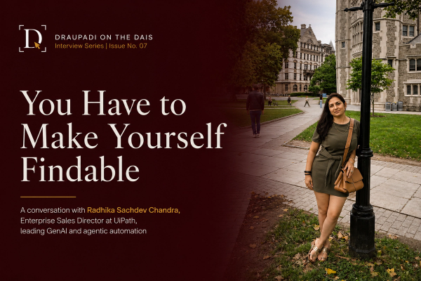 You Have to Make Yourself Findable