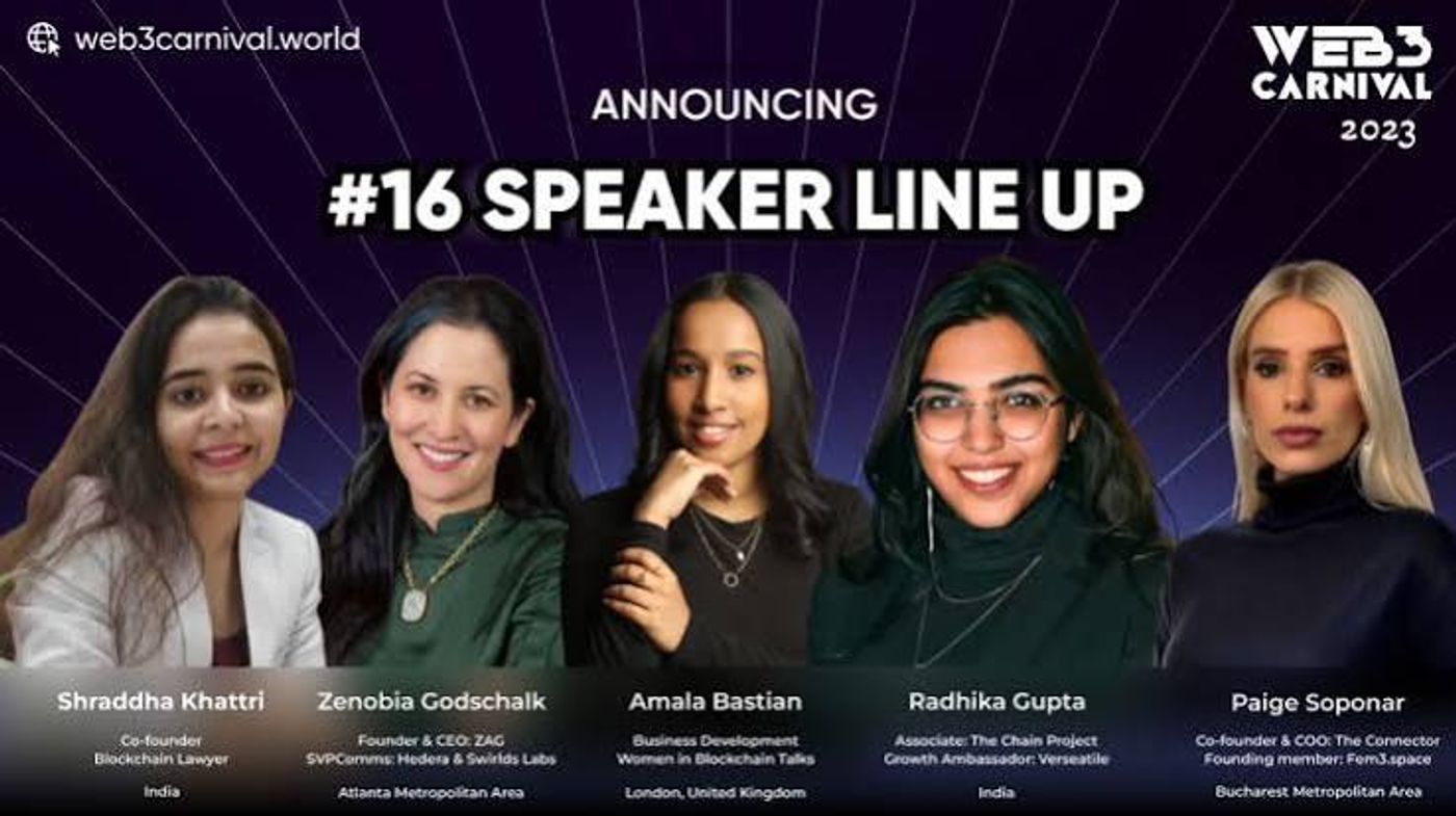8 Women in Web3, Blockchain and Crypto Worth Following