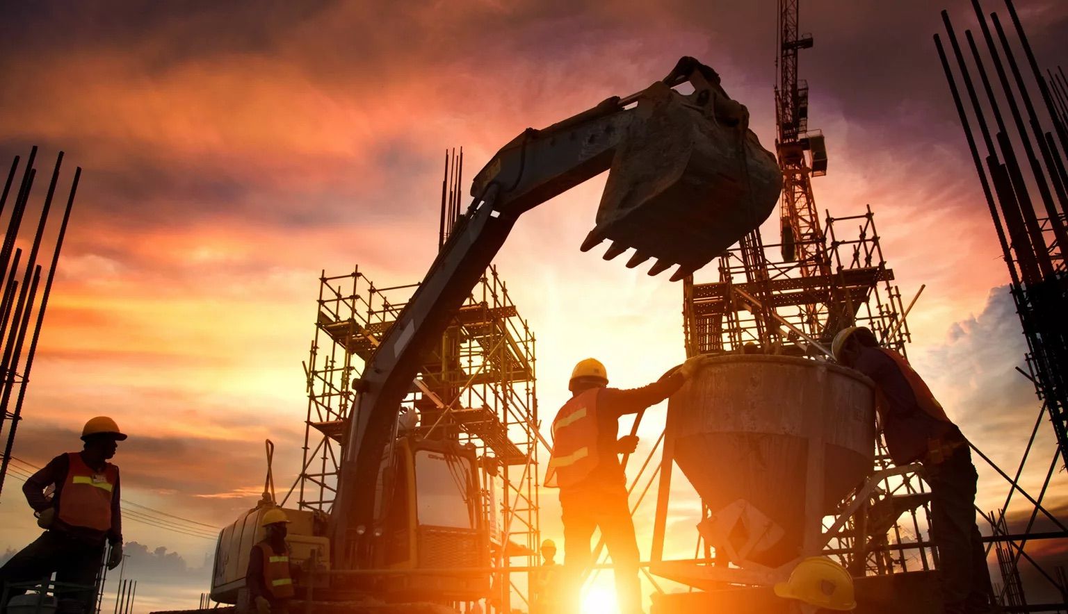 Civil construction and earth moving equipment