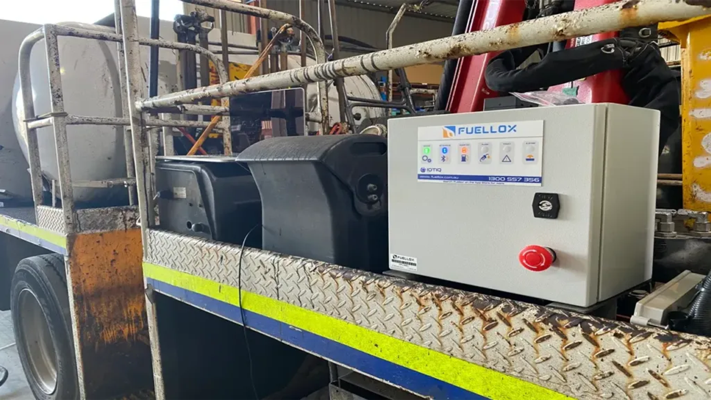Crew truck retrofit with Fuellox