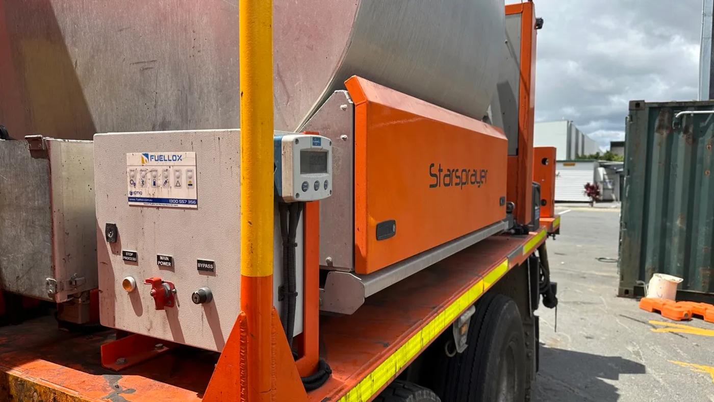 Colas crew truck in QLD