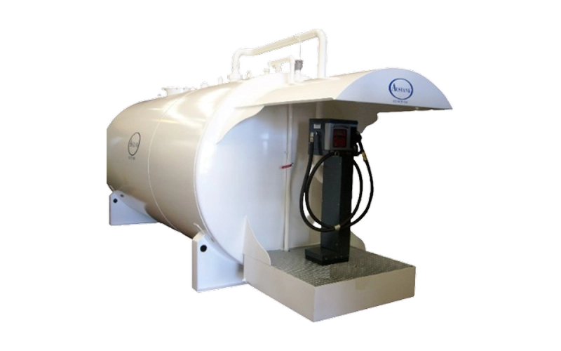 Double skinned canopy tank